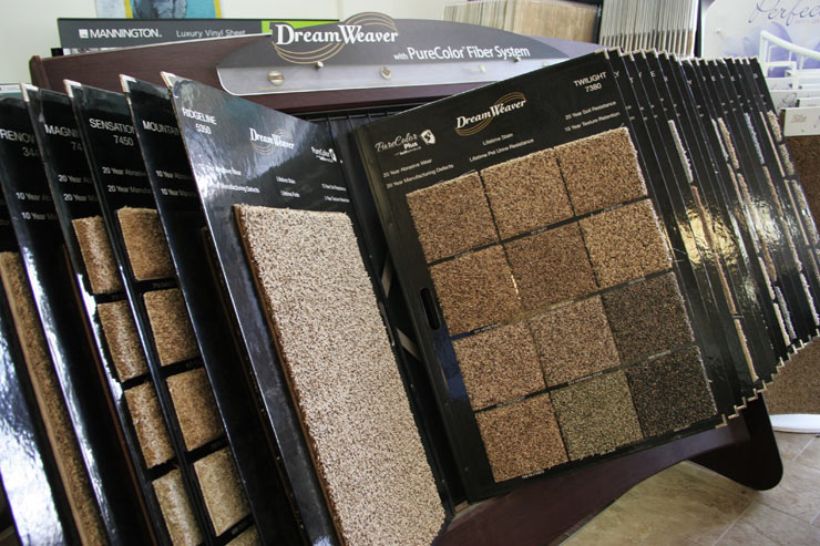 Carpet colors and styles