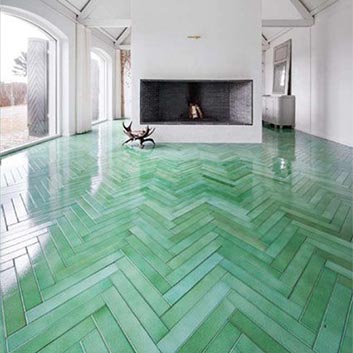 Elongated tile panel